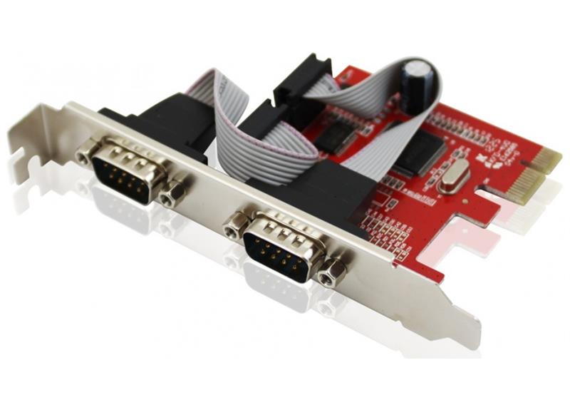 Card PCI -&gt; COM 9 Express Unitek (Y 7504)